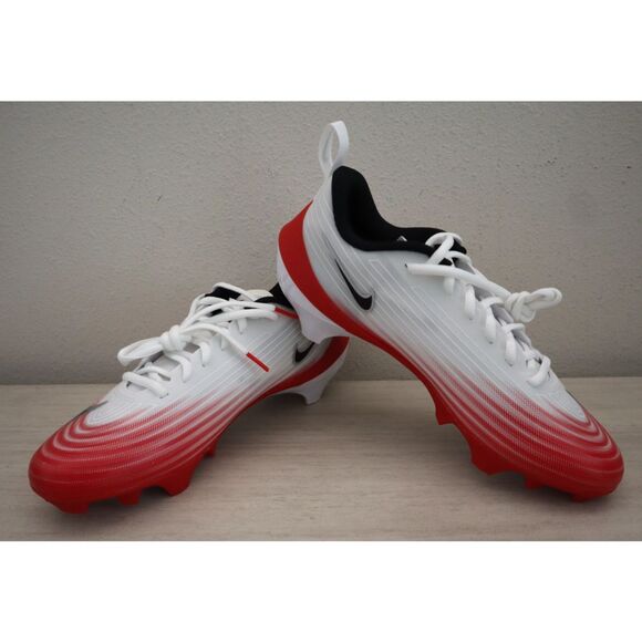 Nike FB3303-102 Men's Sz 9 Women's 10.5 Red Vapor Speed 3 Football Cleats - Picture 1 of 11